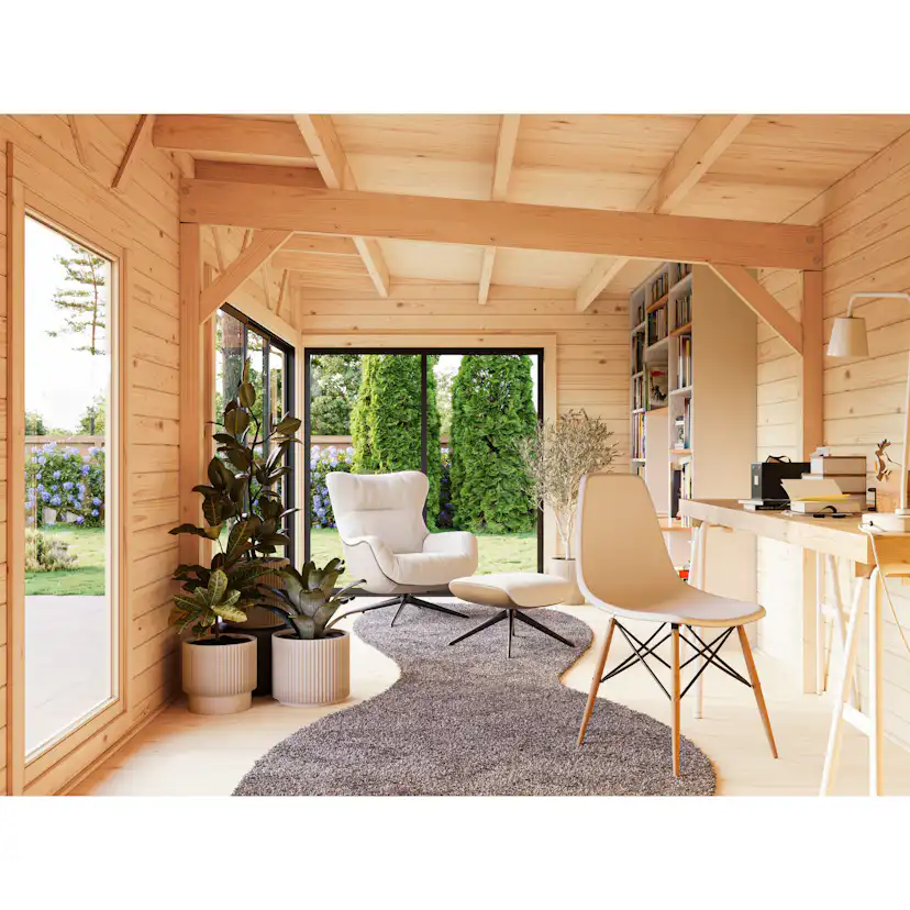 Stuga Palmako Andrea 22,1 m² Slide (inv. 21,1 m²)