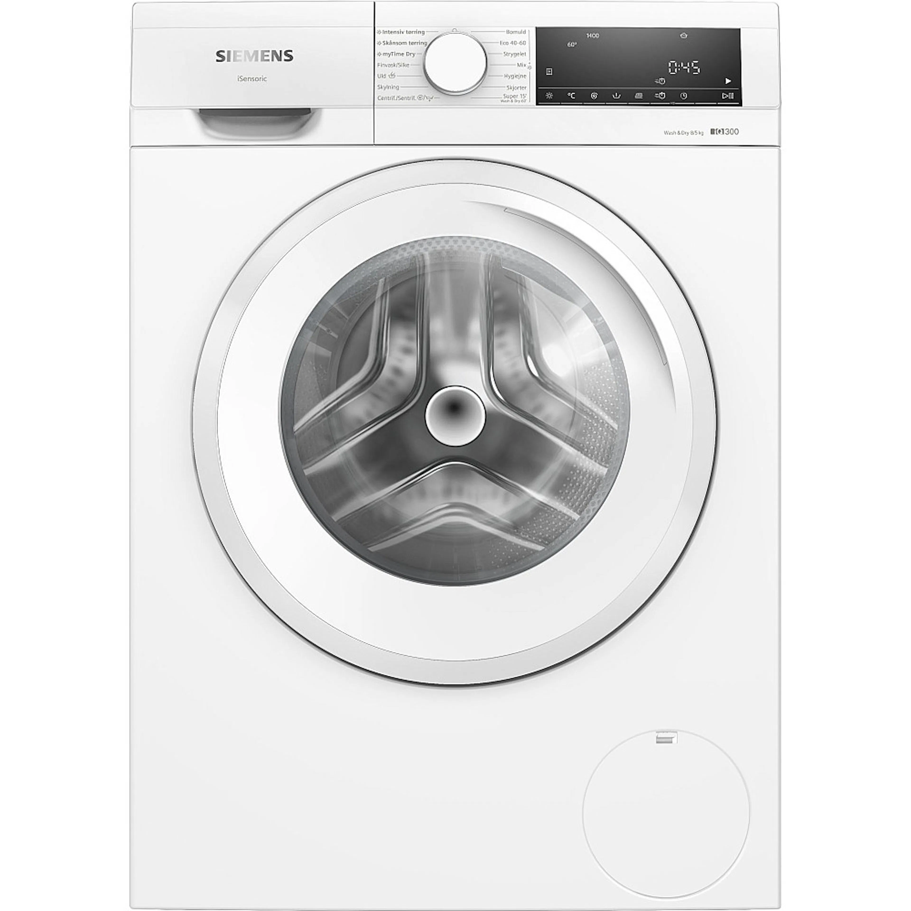 Tvättmaskin med Torktumlare Siemens iQ300 WN34A1L0DN Snabbtvätt