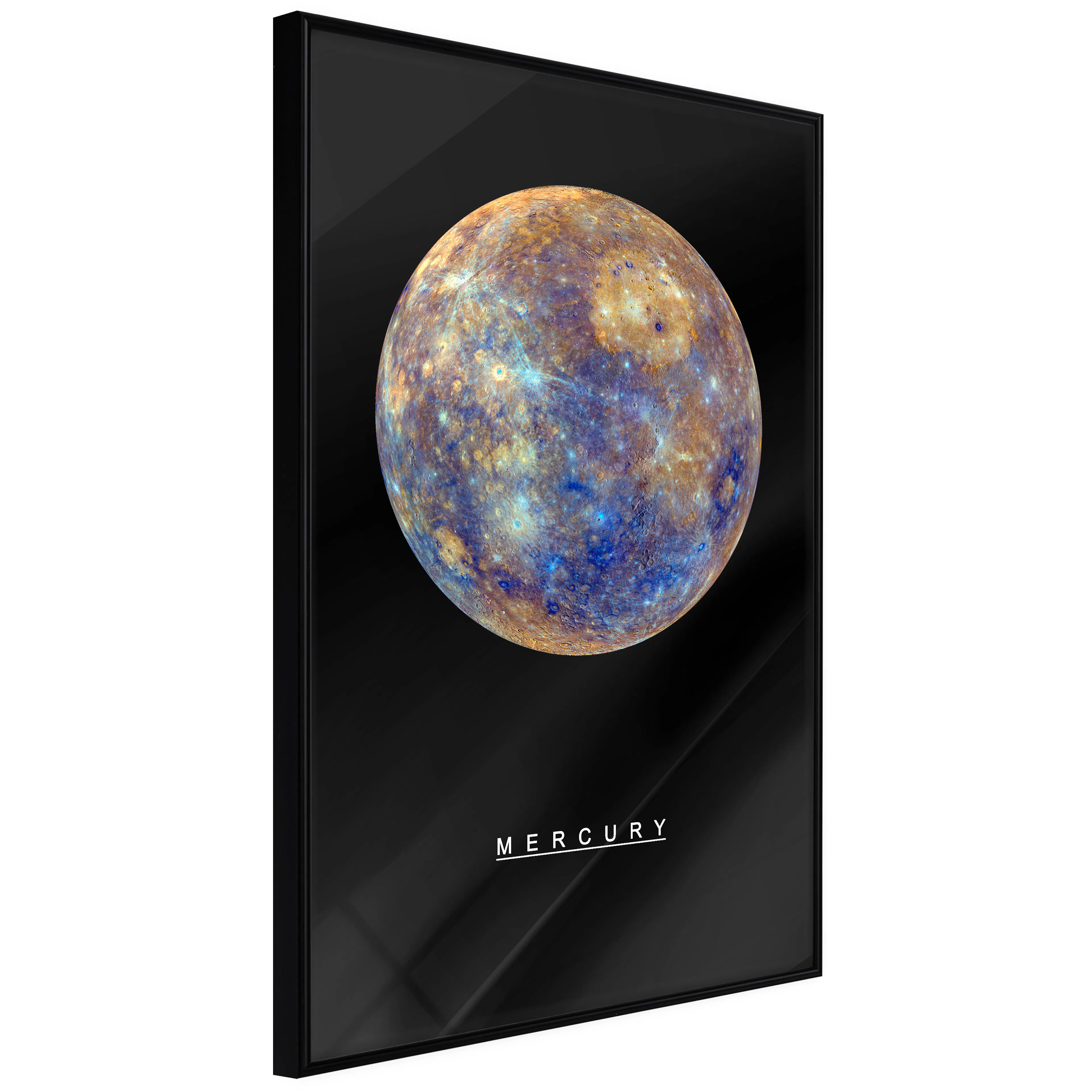 Affisch - Mercury [Poster] 40x60 Svart ram, 40x60 cm