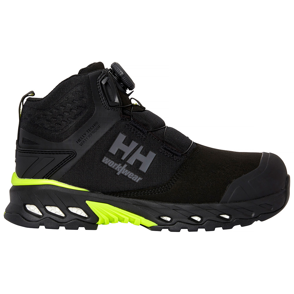 Skyddskänga Helly Hansen Workwear 78341 Magni Evo Boa S7L Svart/Lime Stl 43