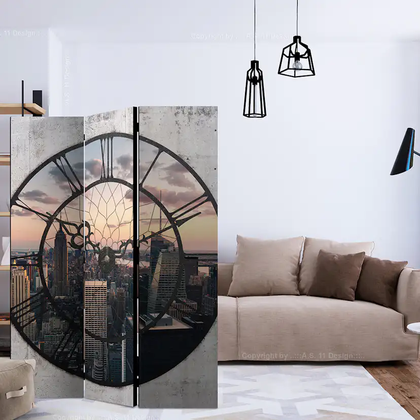 Rumsavdelare Arkiio NYC Time Zone 135x172 cm