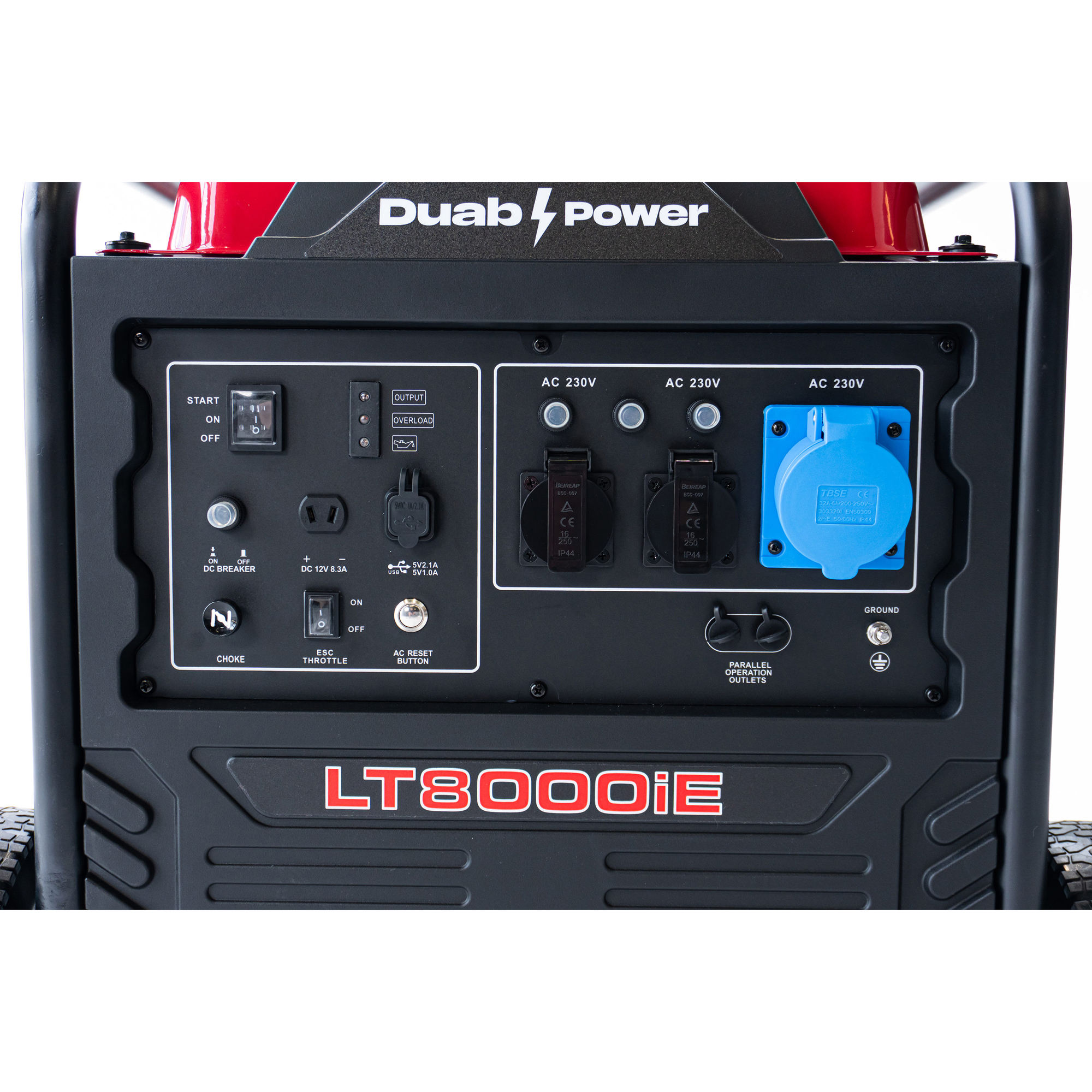 Inverterelverk Duab-Power LT8000IE 1-Fas Bensin