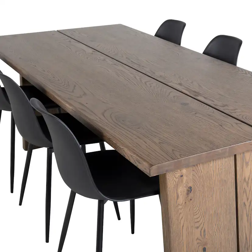 Matgrupp Venture Home Lotus med 6 Pop Stolar