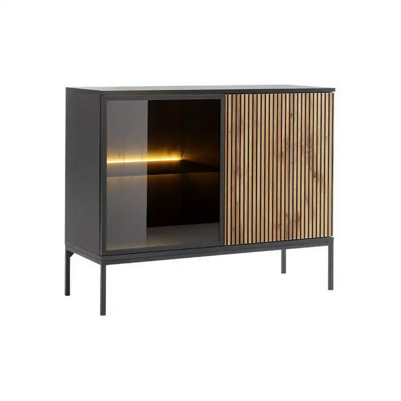 Vitrinskåp Scandinavian Choice Klinkerville med Belysning 104x83x39 cm