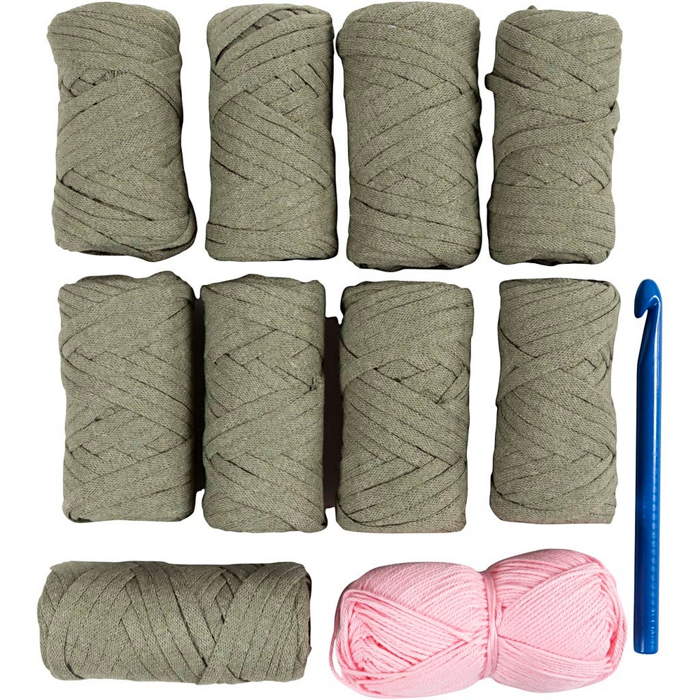 DIY-kit Creativ Company Virkning Kraftig Väska