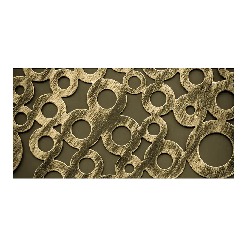 Fototapet XXL Arkiio Ringar gjorda av gamla brons 550x270 cm