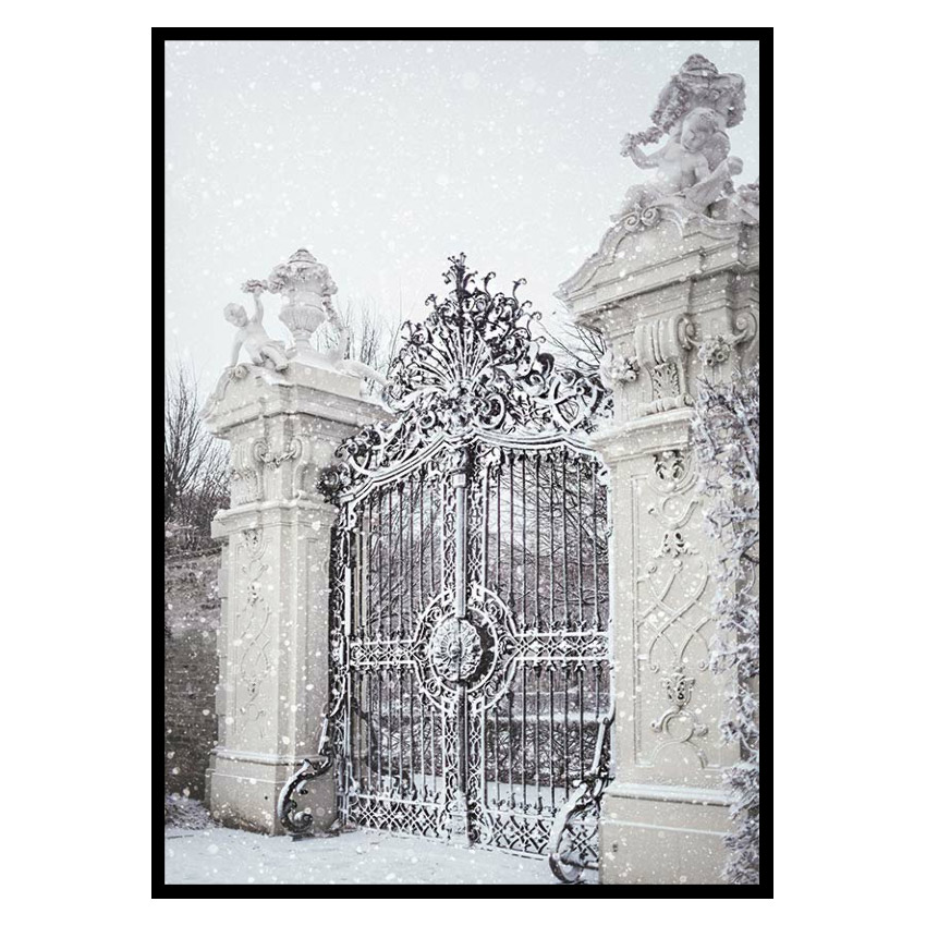 Poster Gallerix Snowy Gate