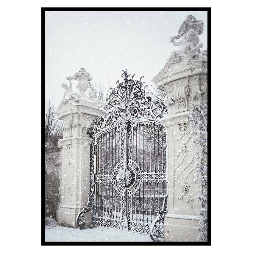 Poster Gallerix Snowy Gate