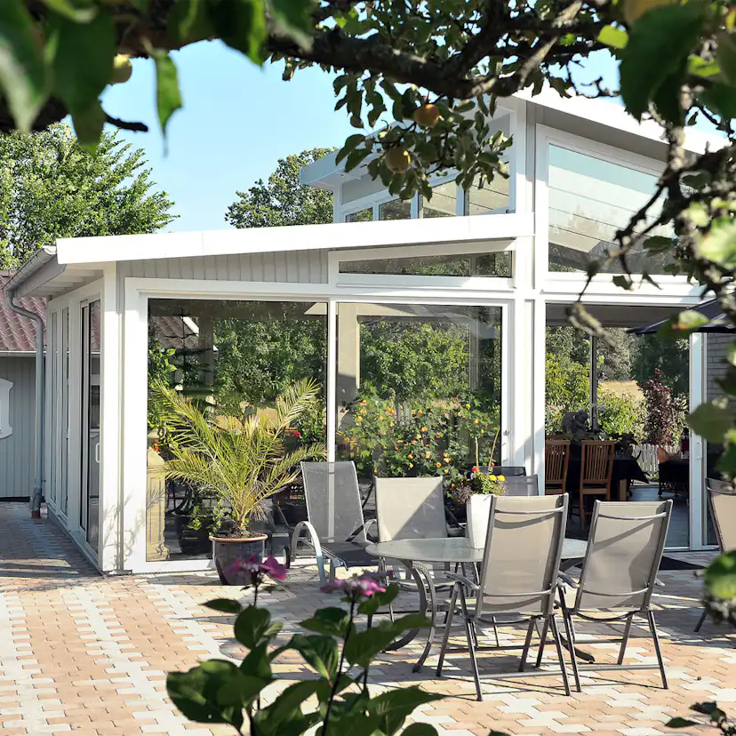 Kombiparti Dörrar Novoroom Exklusiv 1 Skjutbar & 1 Fast