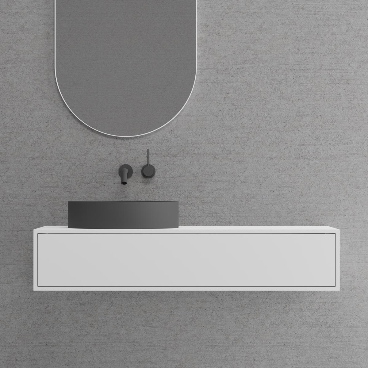Tvättställsskåp Scandtap Solid S1000