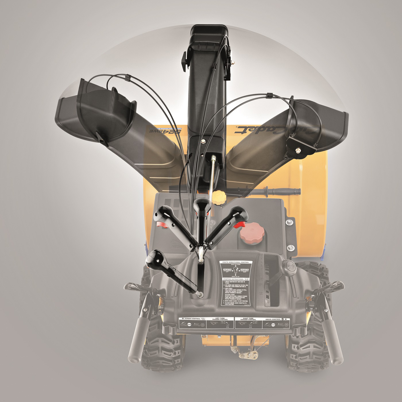 Snöslunga Bensin Cub Cadet XS2 61 SWE Tvåstegs 61 cm Arbetsbredd Självgående & Elstart