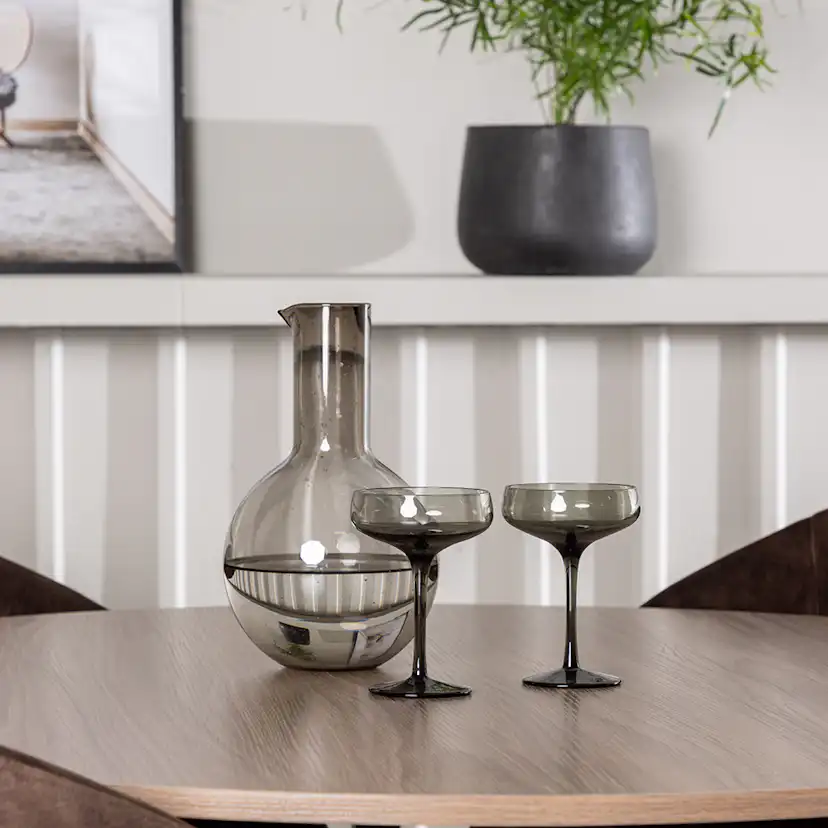 Matgrupp Venture Home Durango Ø120 cm med 4 st Evening stolar