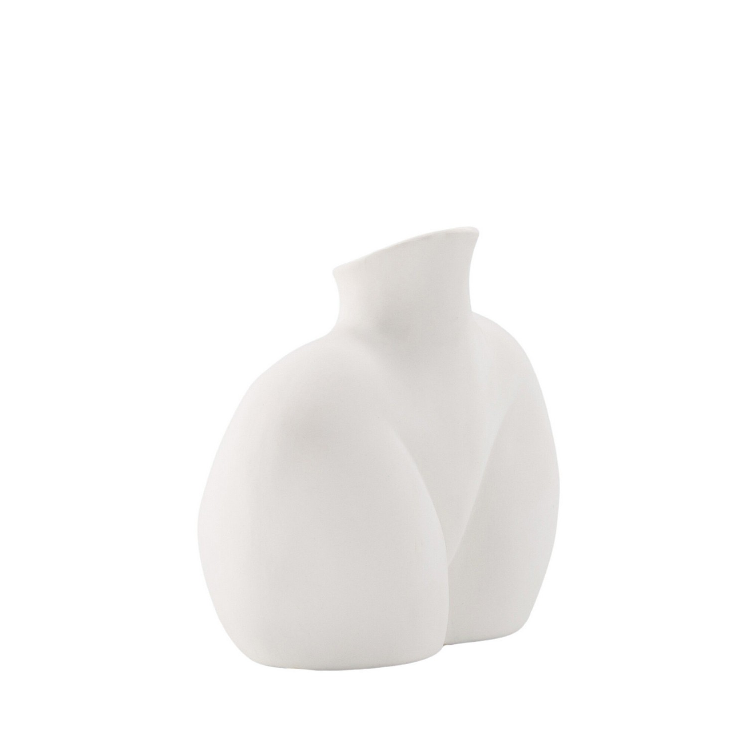 Harvey Vase - Offwhite - 17*10*15Hcm Vit