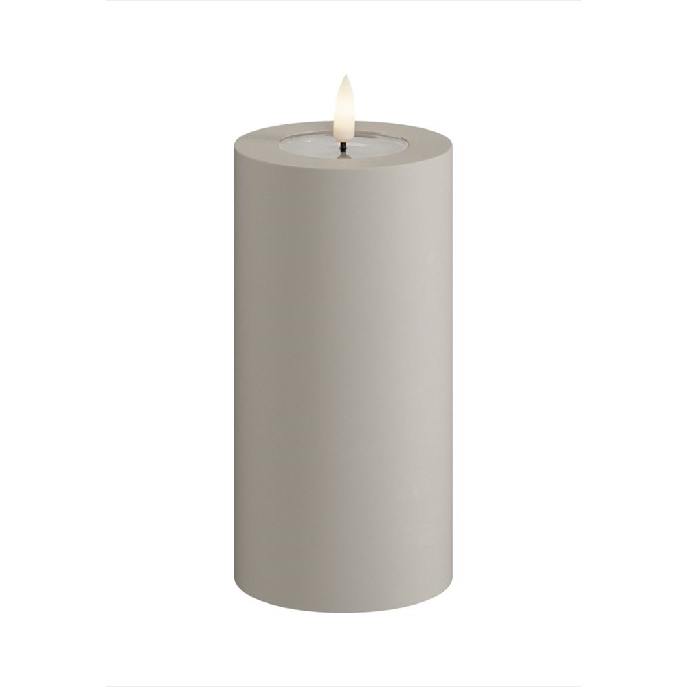 LED Blockljus Utomhus Sand 7,5x15 cm Sand