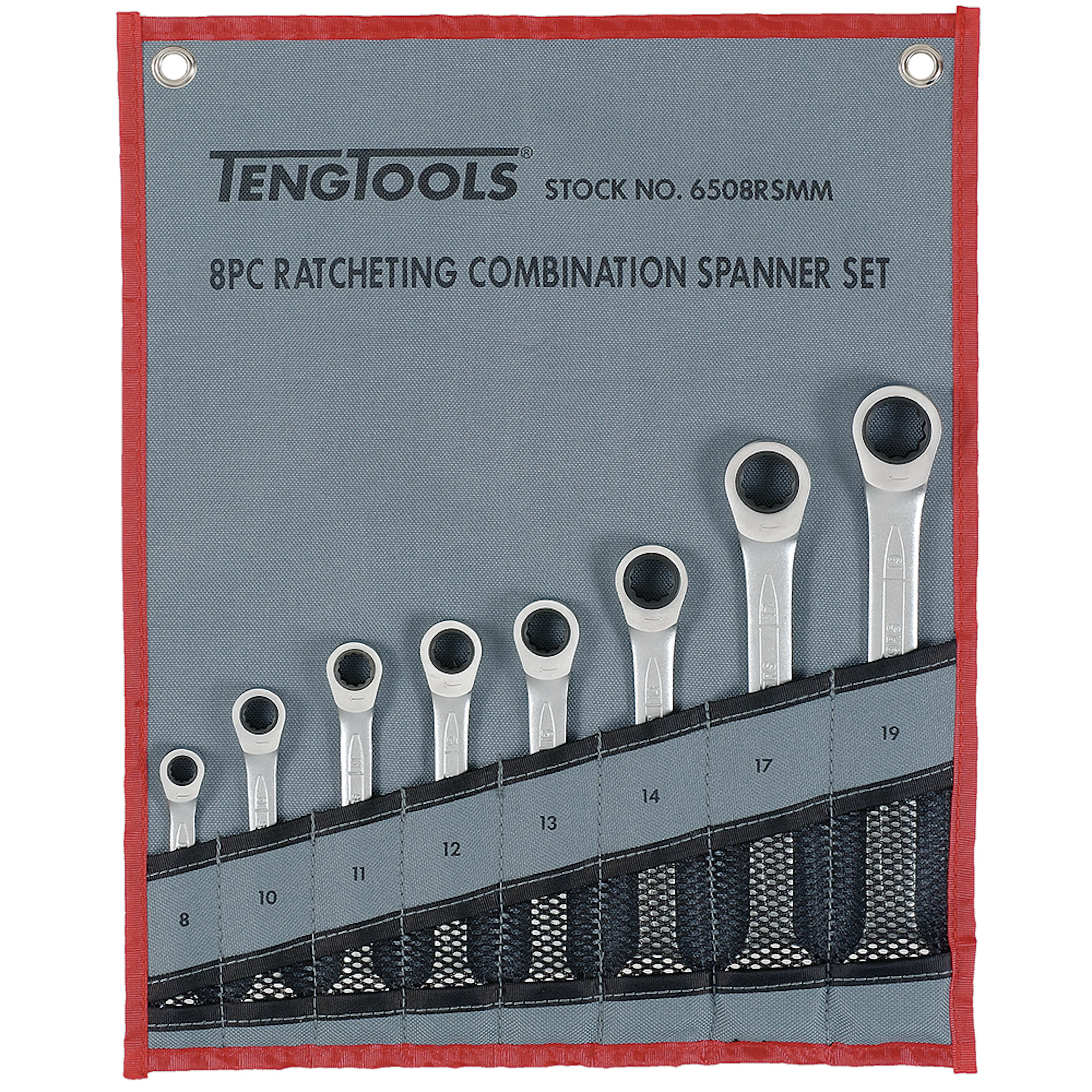 U-ringspärrnyckelsats Teng Tools 6508RSMM
