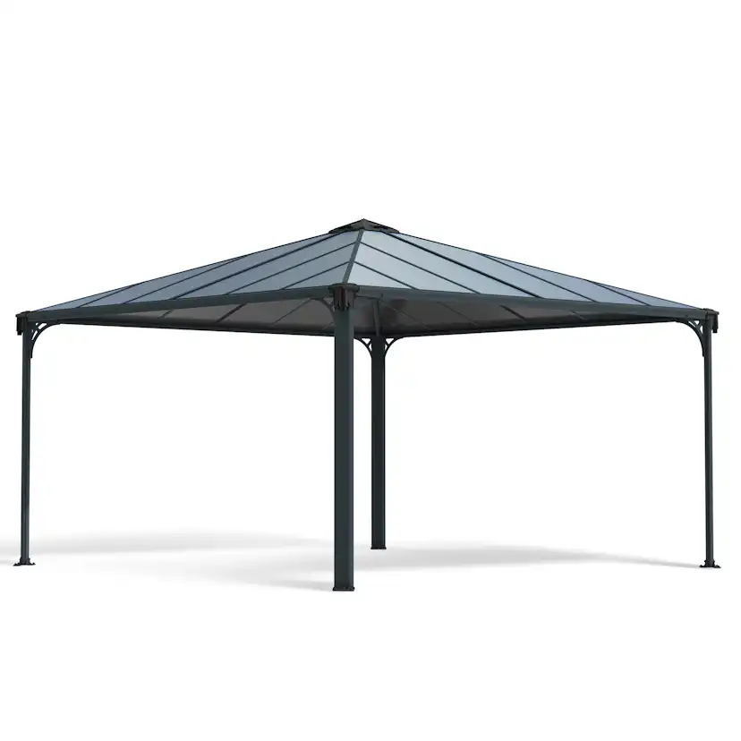 Paviljong Canopia by Palram Milano med Stabil Aluminiumprofil och Polykarbonattak