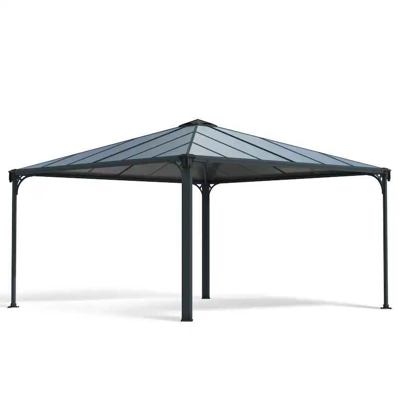 Paviljong Canopia by Palram Milano med Stabil Aluminiumprofil och Polykarbonattak