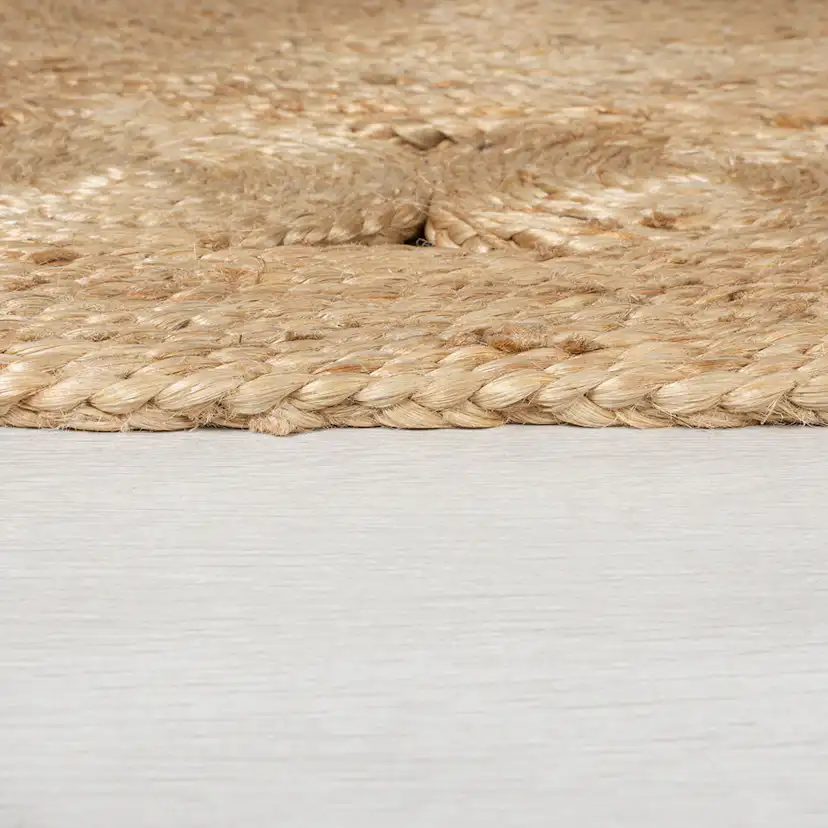 Handvävd Matta Flair Rugs Arya Jute Circle 150x150 cm