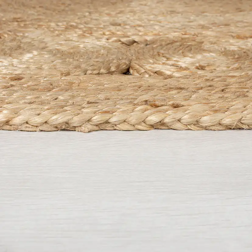 Handvävd Matta Flair Rugs Arya Jute Circle 150x150 cm