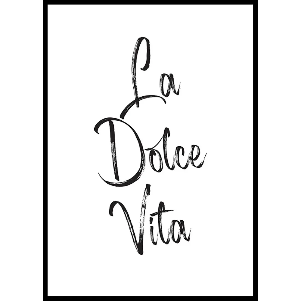 Poster Gallerix La Dolce Vita