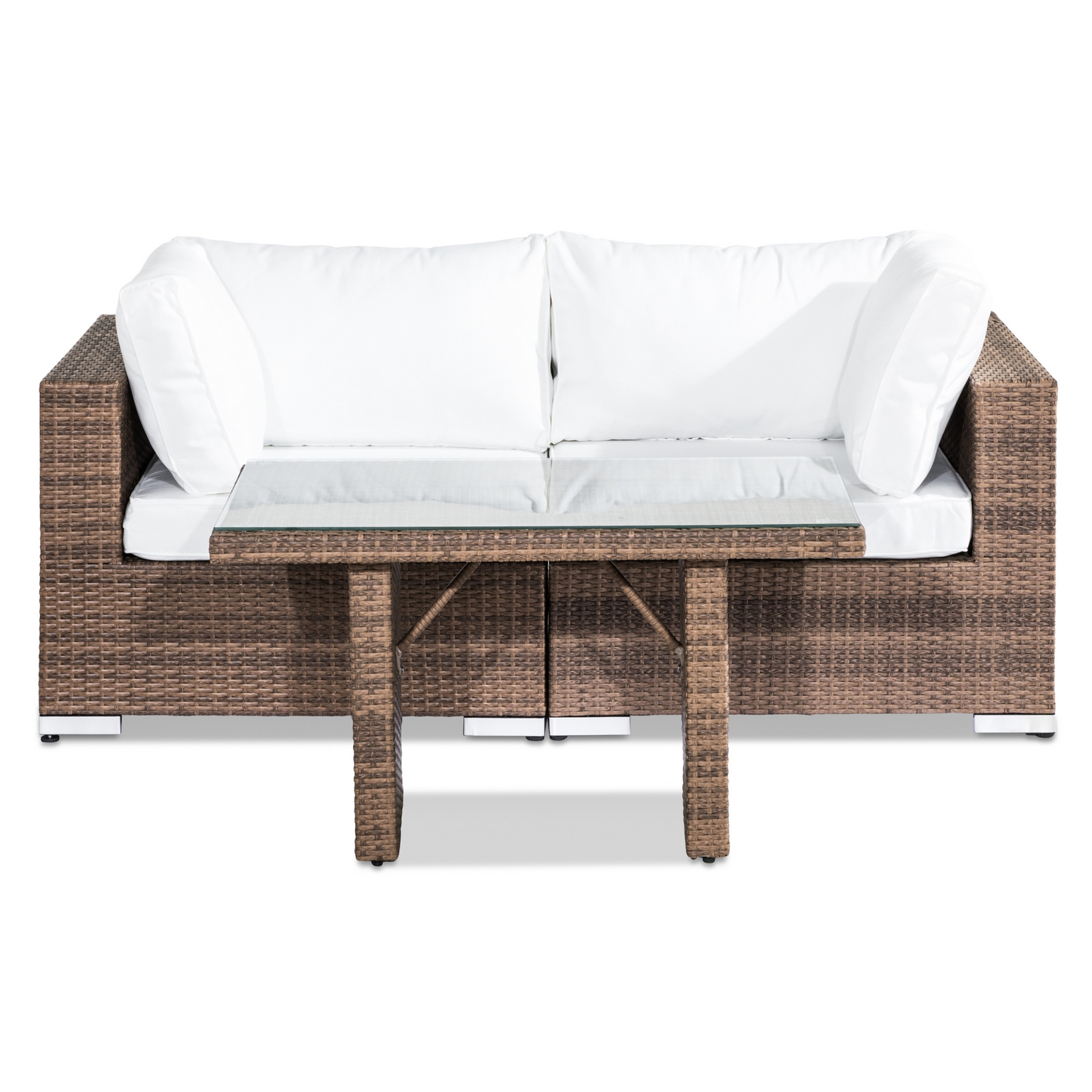 Loungegrupp Comfort Garden Bahamas 2-sits med Högt Bord Utomhus