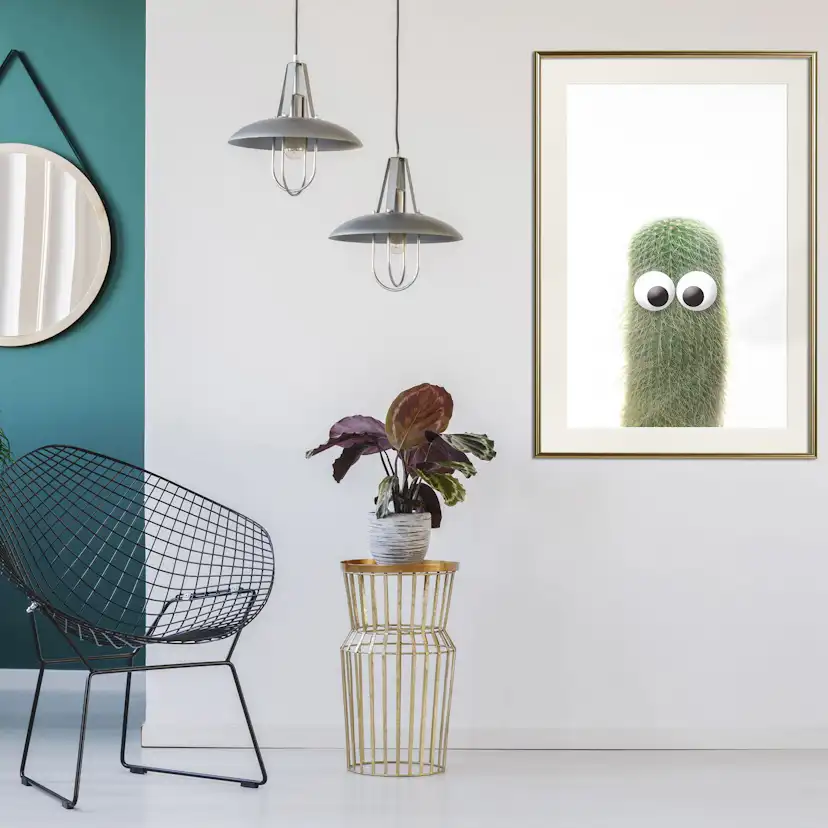 Poster Artgeist Affisch Prickly Friend