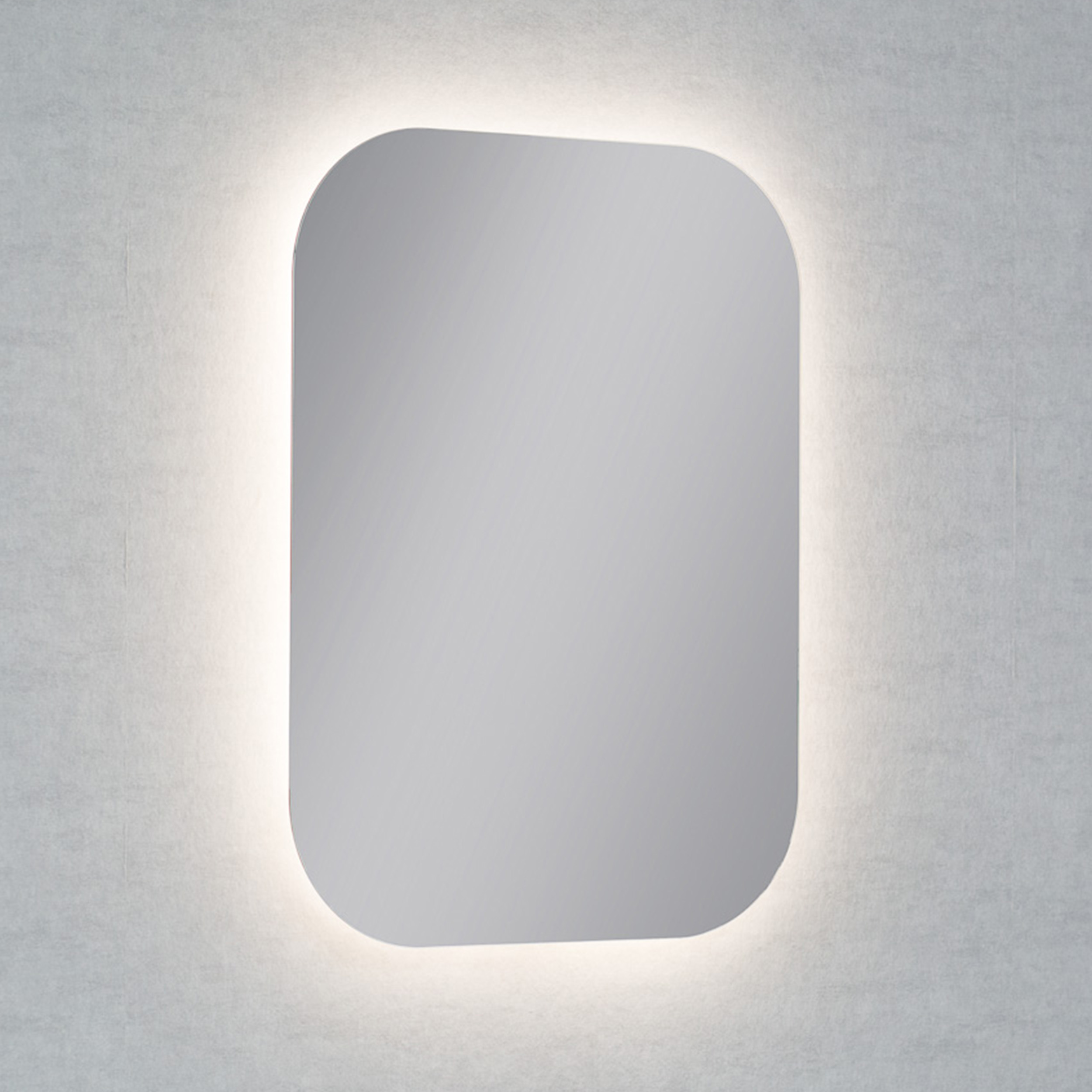 Spegel Vidi Liso med LED-belysning