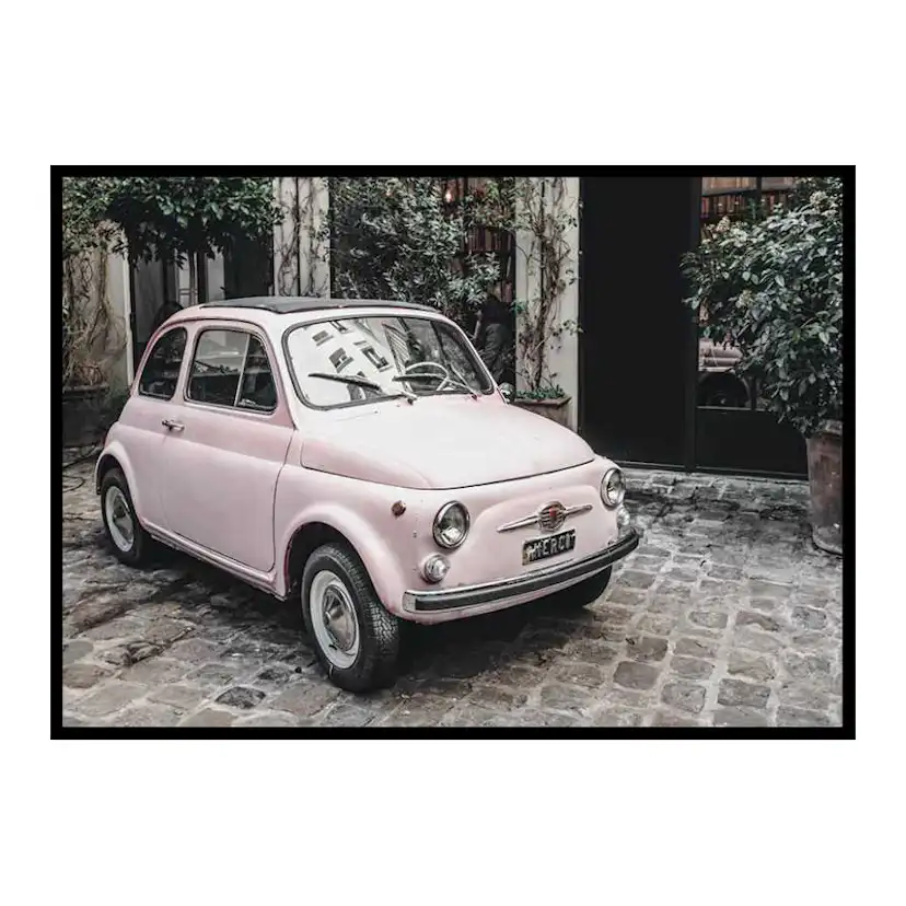 Poster Gallerix Pink Car