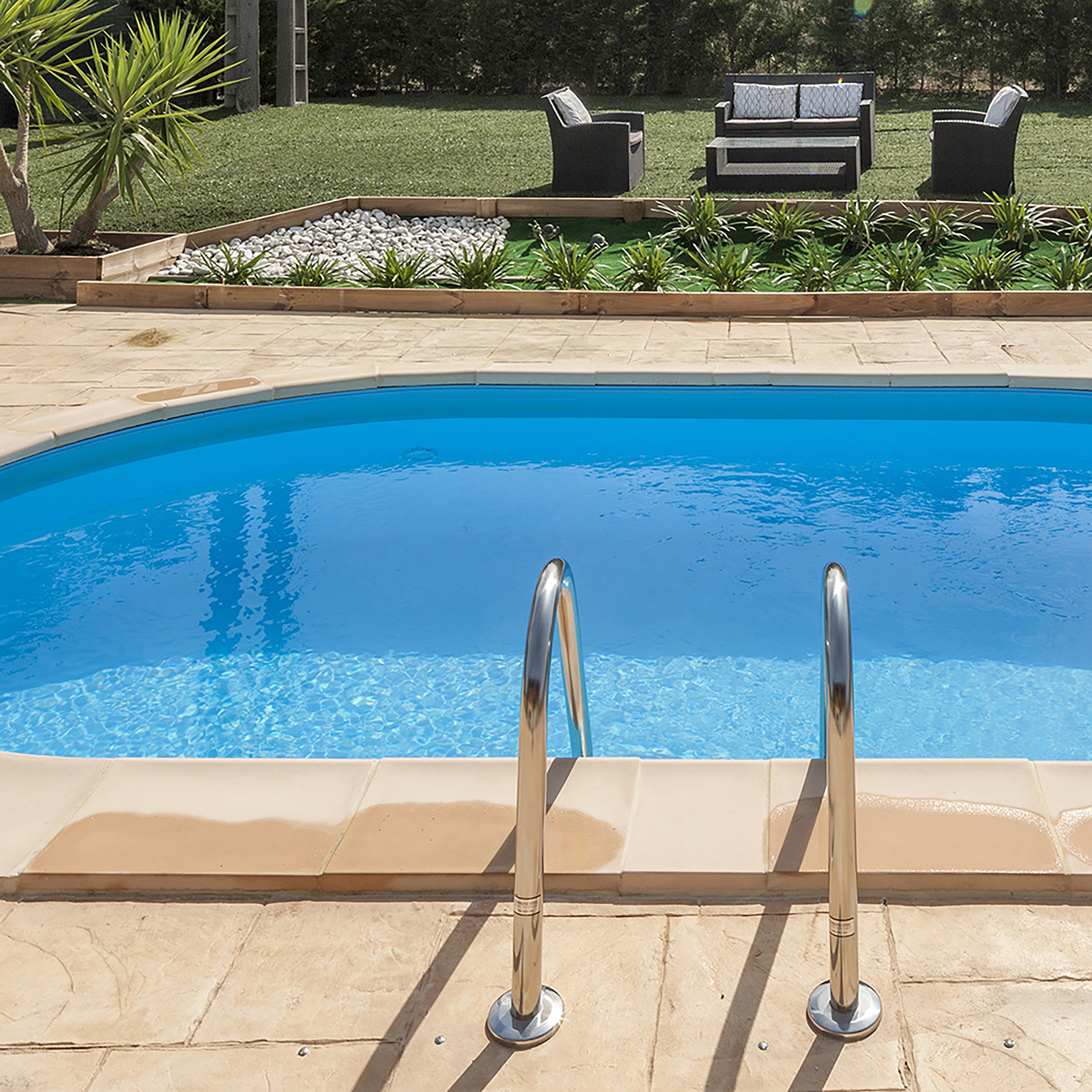 Poolpaket Swim & Fun Inground Pool Oval