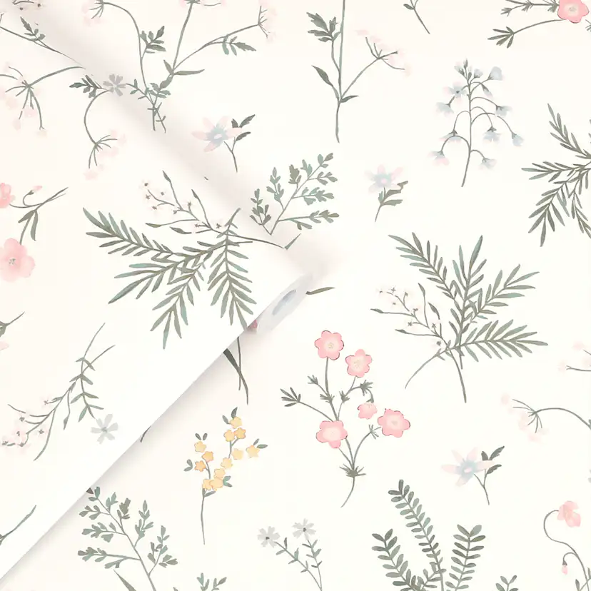 Tapet Laura Ashley Crosswell Coral Rosa 118480