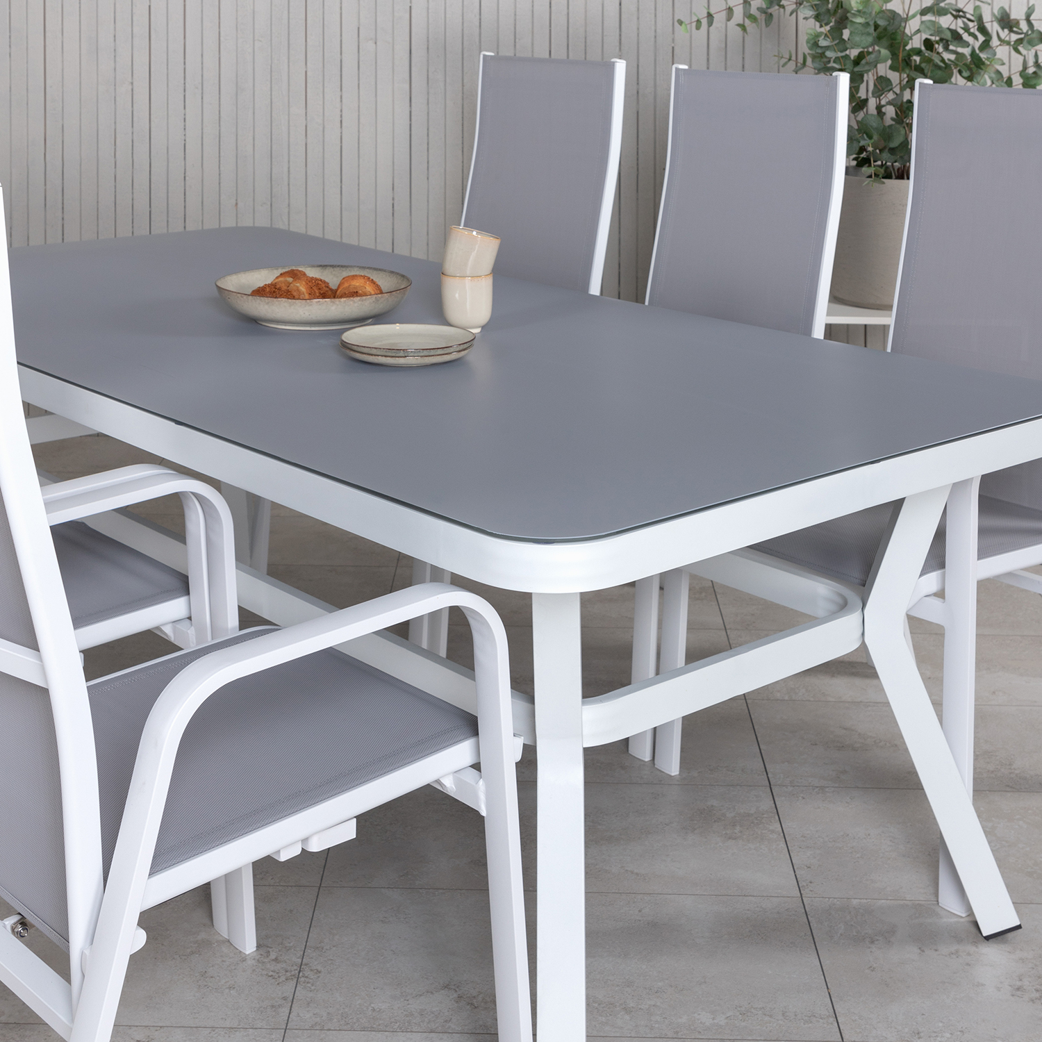 Matgrupp Venture Home Virya 160x90 med 6 Copacabana Reclinerstolar