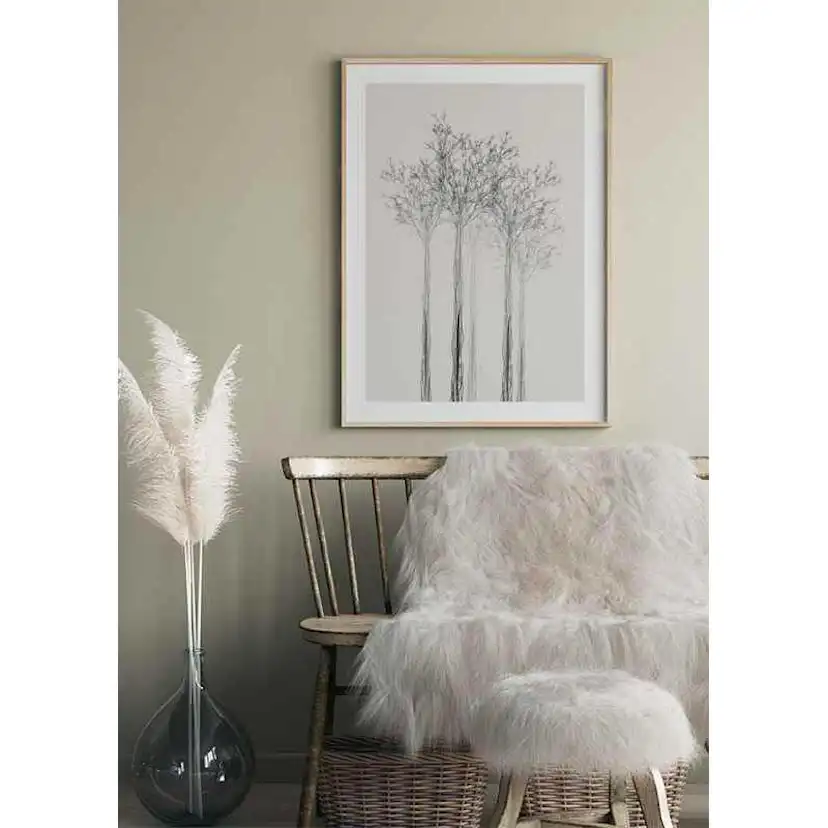 Poster Gallerix Sketched Trees