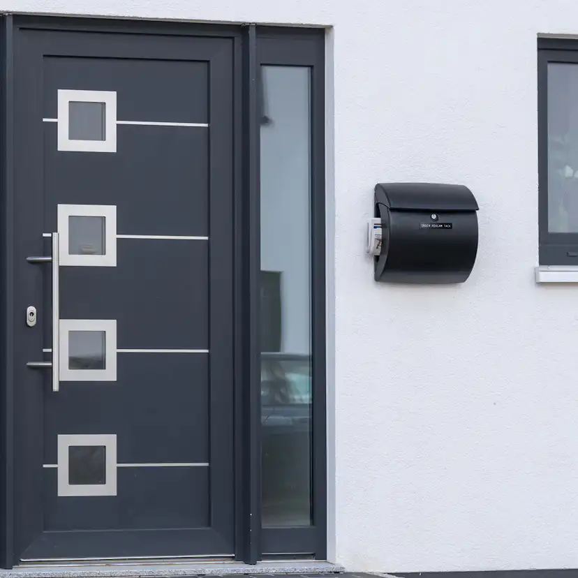 Skylt Beslagsboden Ingen Reklam Tack