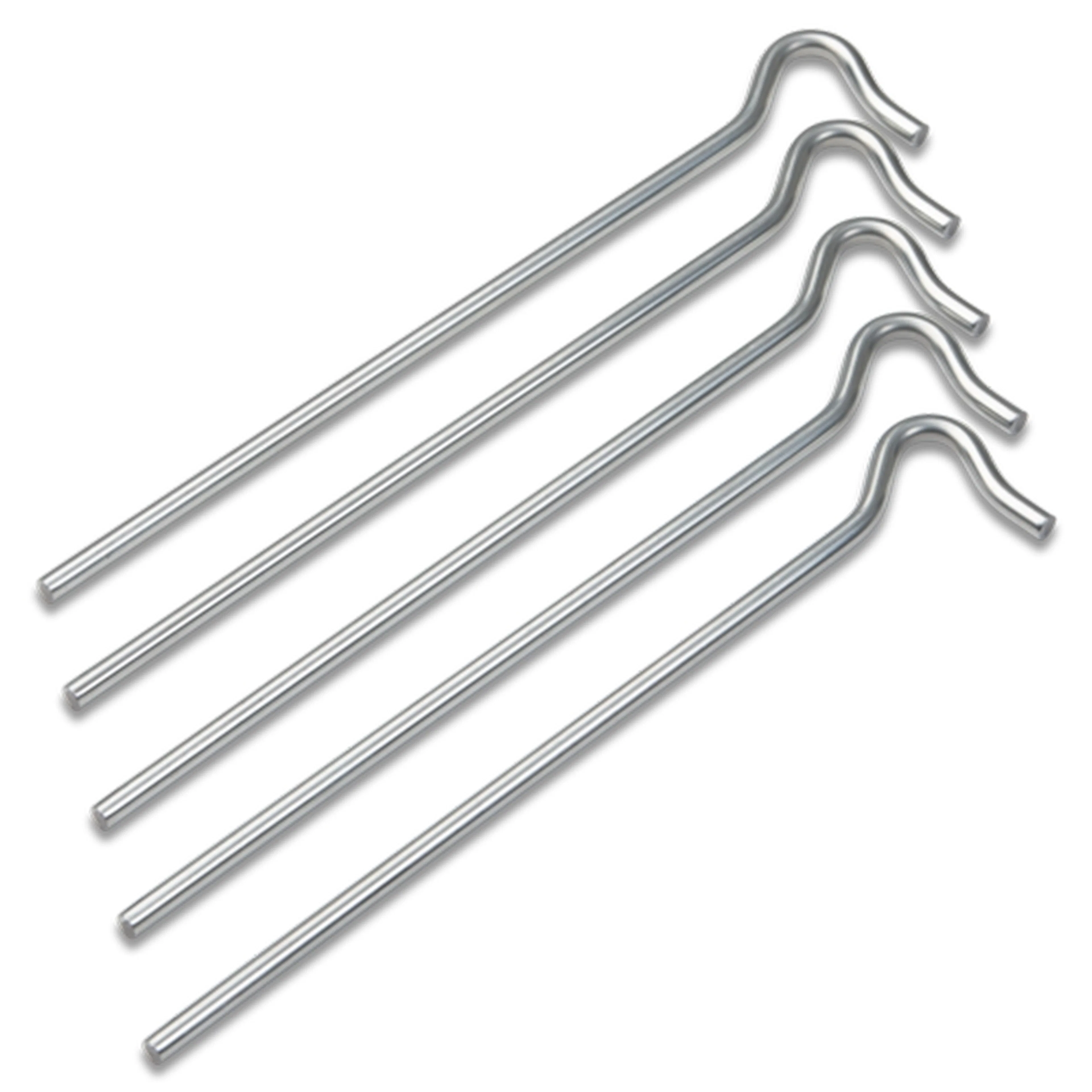 Tältpinne Briv Metall Kraftig 23 cm 6 mm 5-Pack