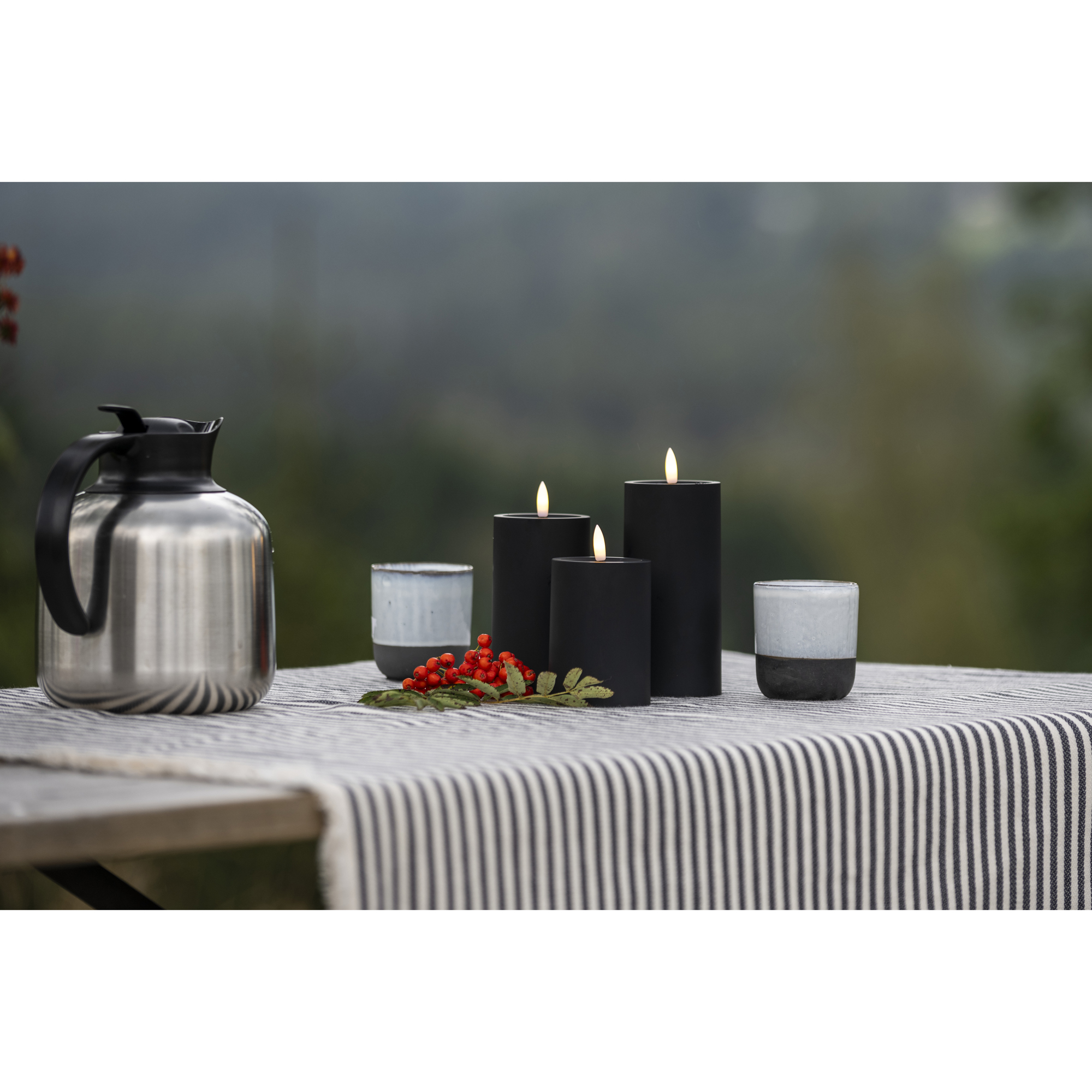 LED-Blockljus Gnosjö Konstsmide 10cm Utomhus