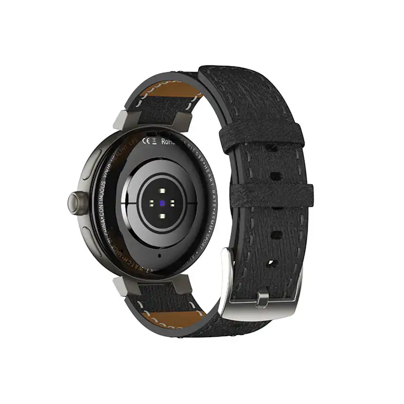Kuura Smartwatch FM1 V3, Svart Svart