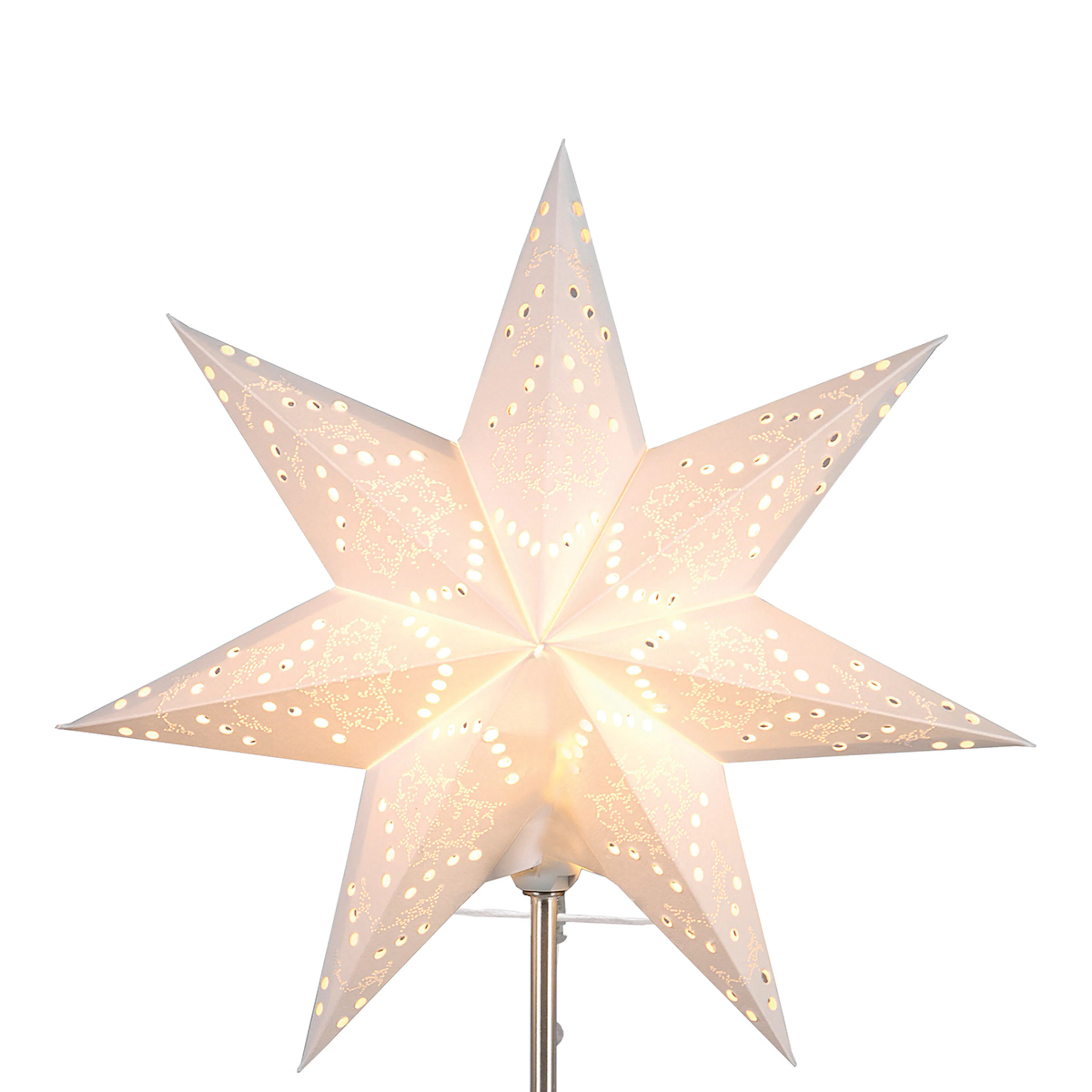 Pappersstjärna Star Trading Sensy 34 cm Adventsstjärna till Fönster