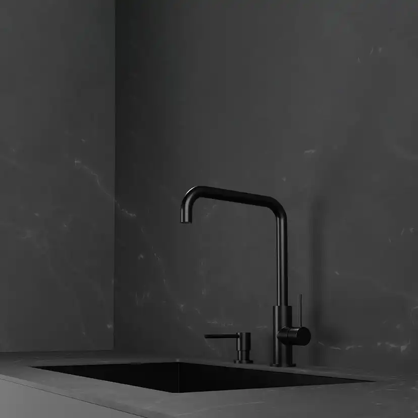 Köksblandare Scandtap Steel Mood Rostfritt Stål