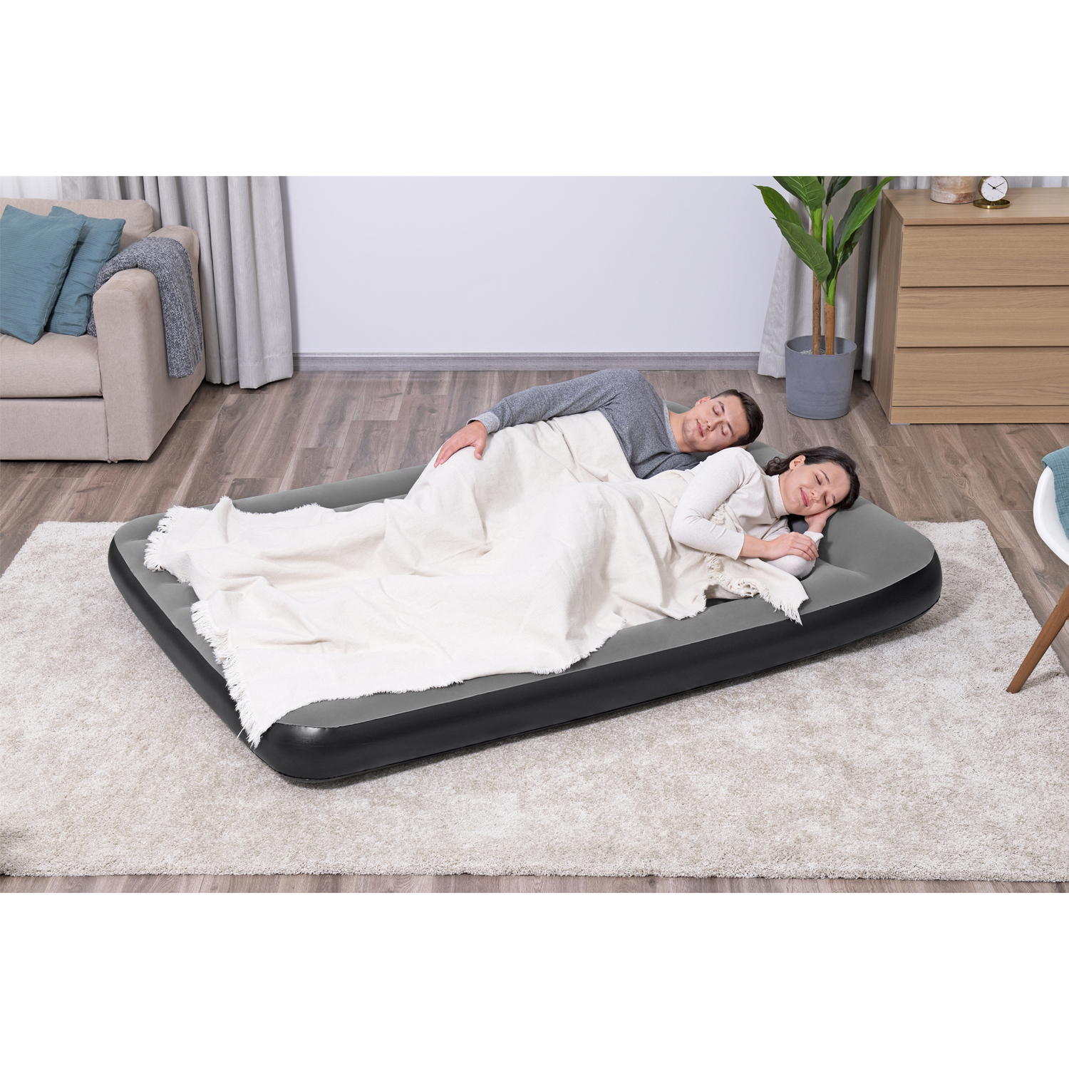 Luftmadrass Bestway Tritech 203 x 152 x 30 cm