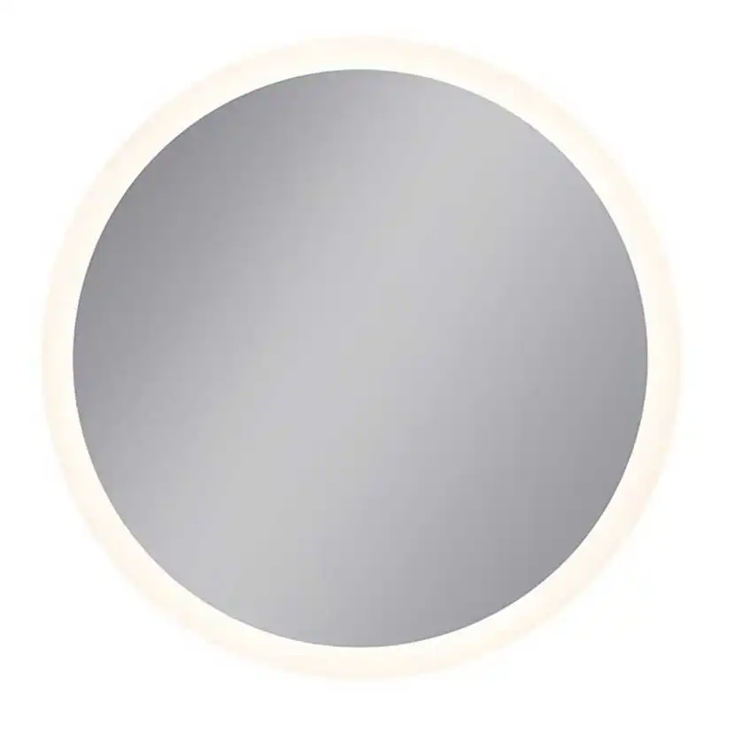 Spegel Vidi Atum Rund med LED-belysning