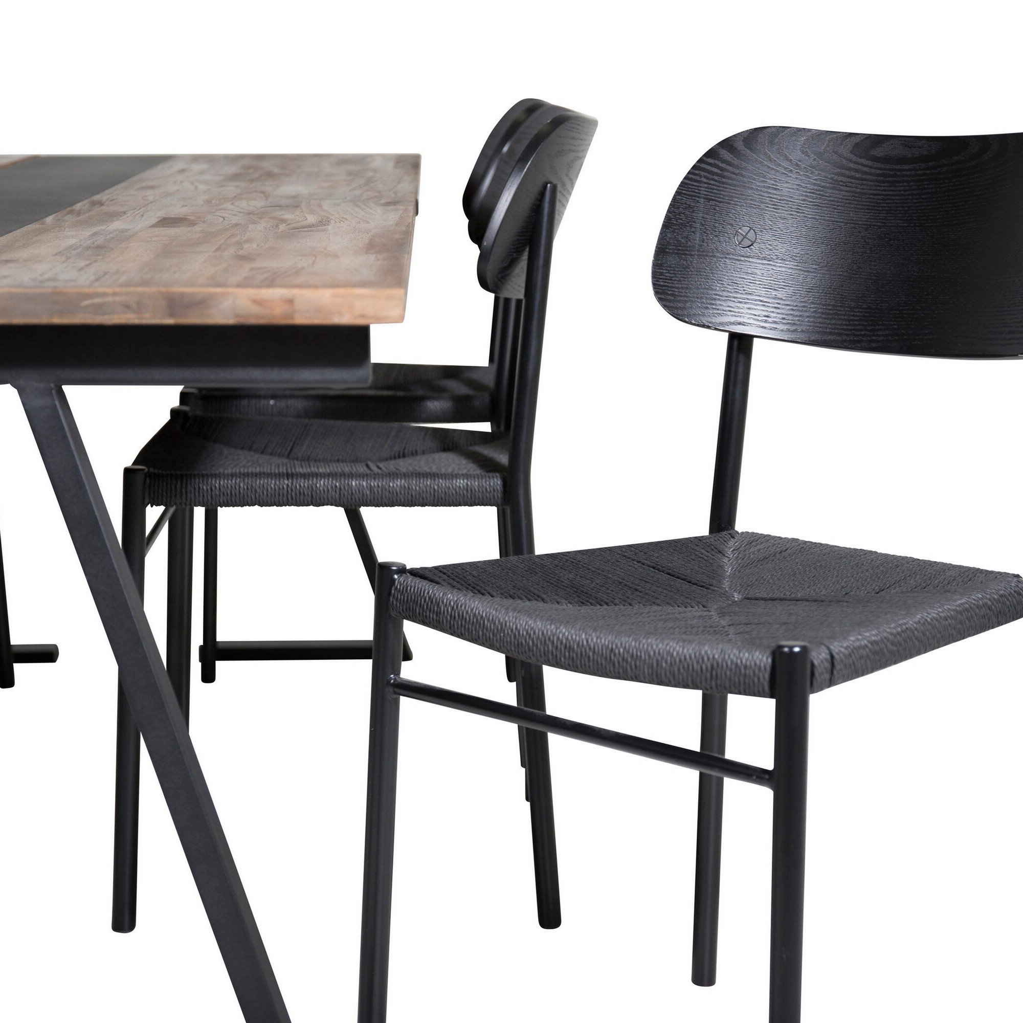 Matgrupp Venture Home Jakarta med 6st Polly Stolar