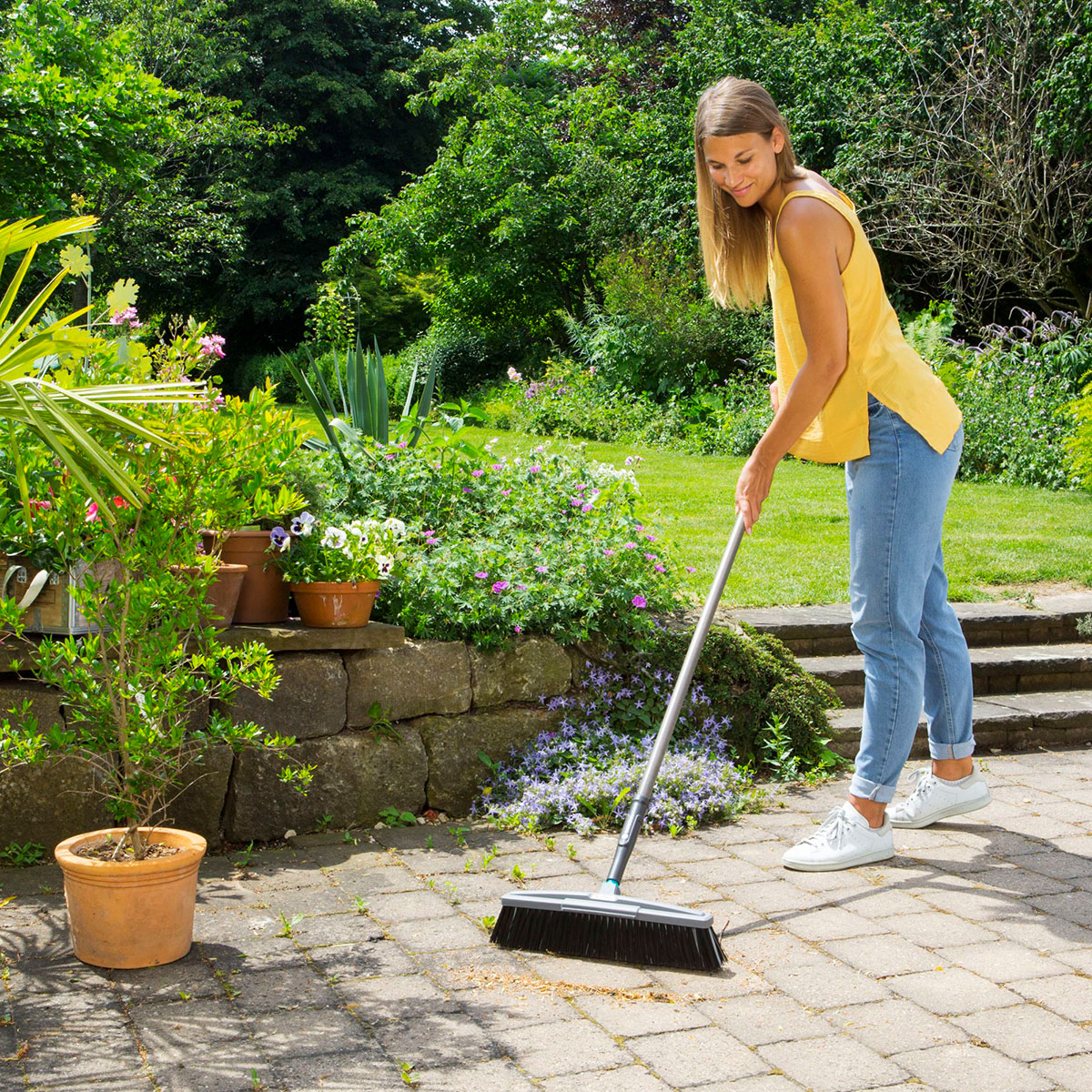 Trapp- och Gångborste Gardena NatureLine