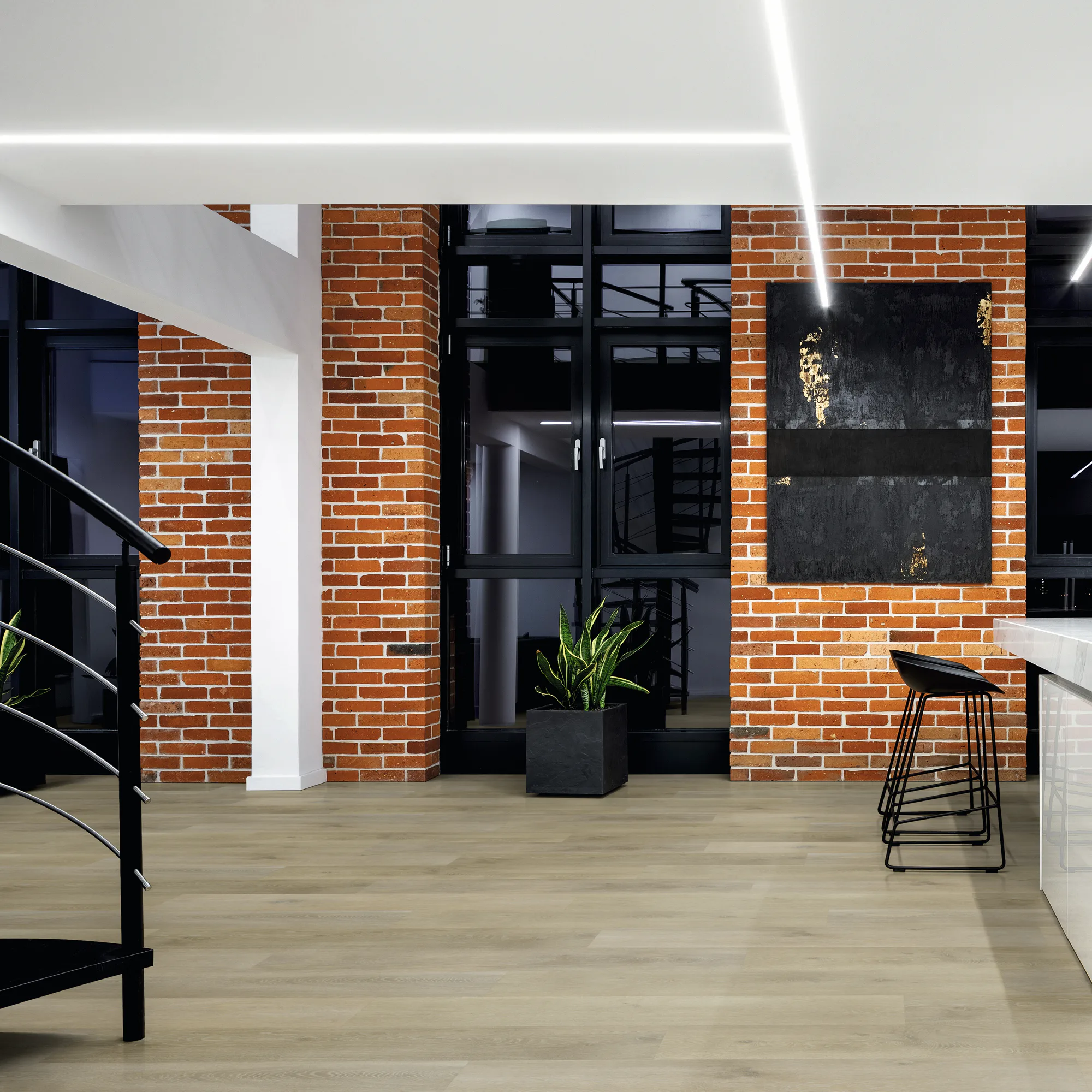 Vinylgolv Aspecta Klick Plank Como