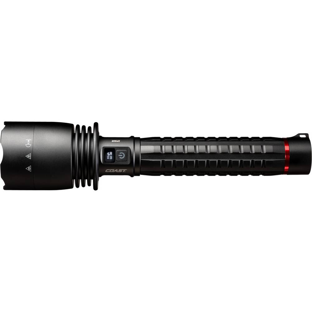 Uppladdningsbar Coast XP80R Ficklampa med PowerIQ Real-time Display 15000 lumen