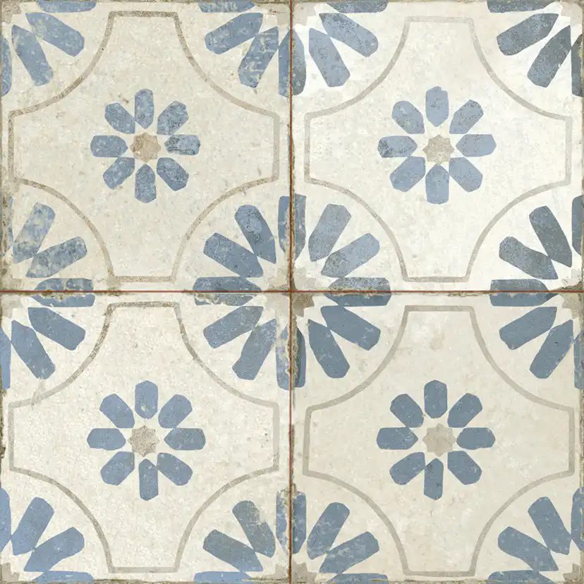 Klinker Tenfors FS Blume Blue 45x45 cm