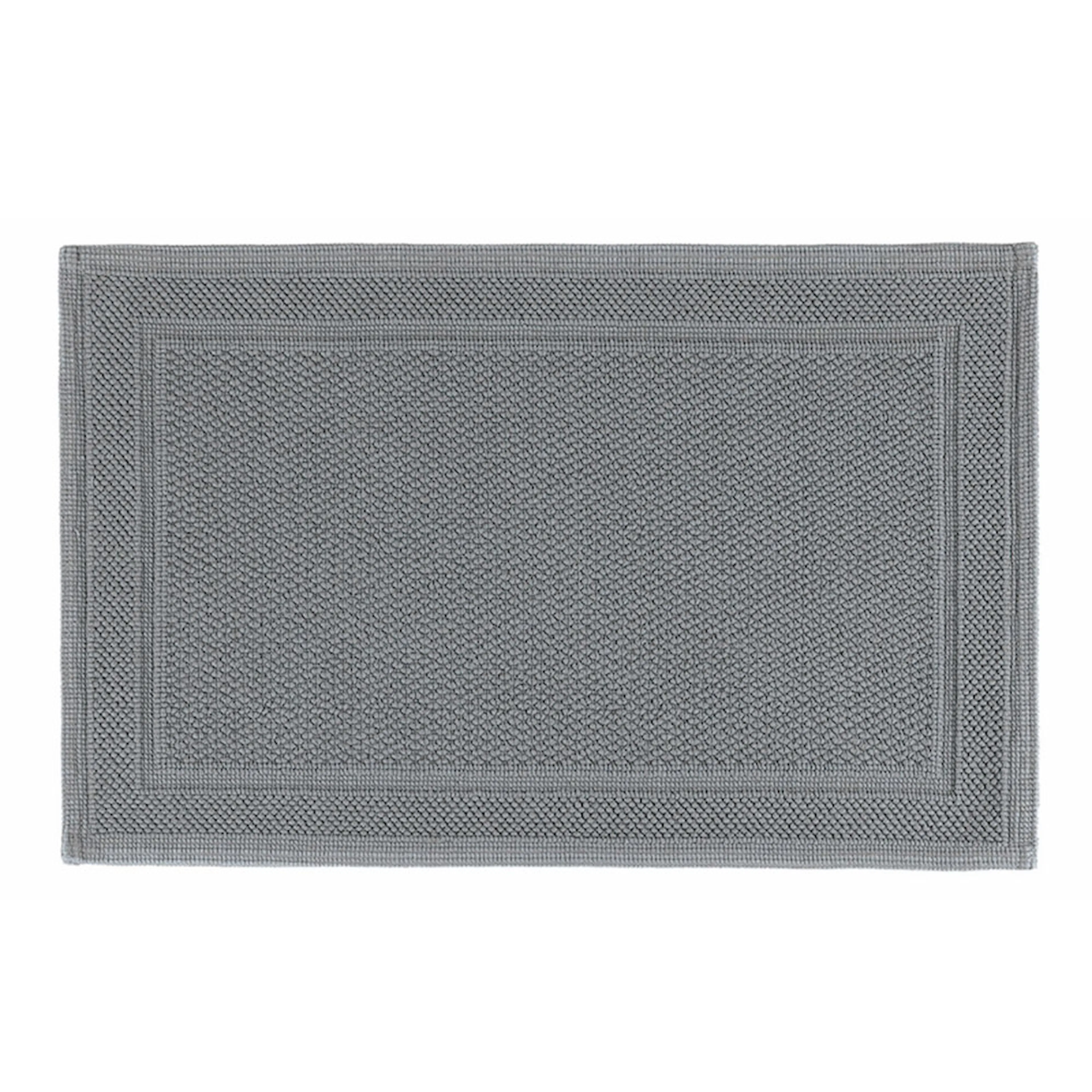 Badrumsmatta Bee Waffle steel 50x80 cm Steel