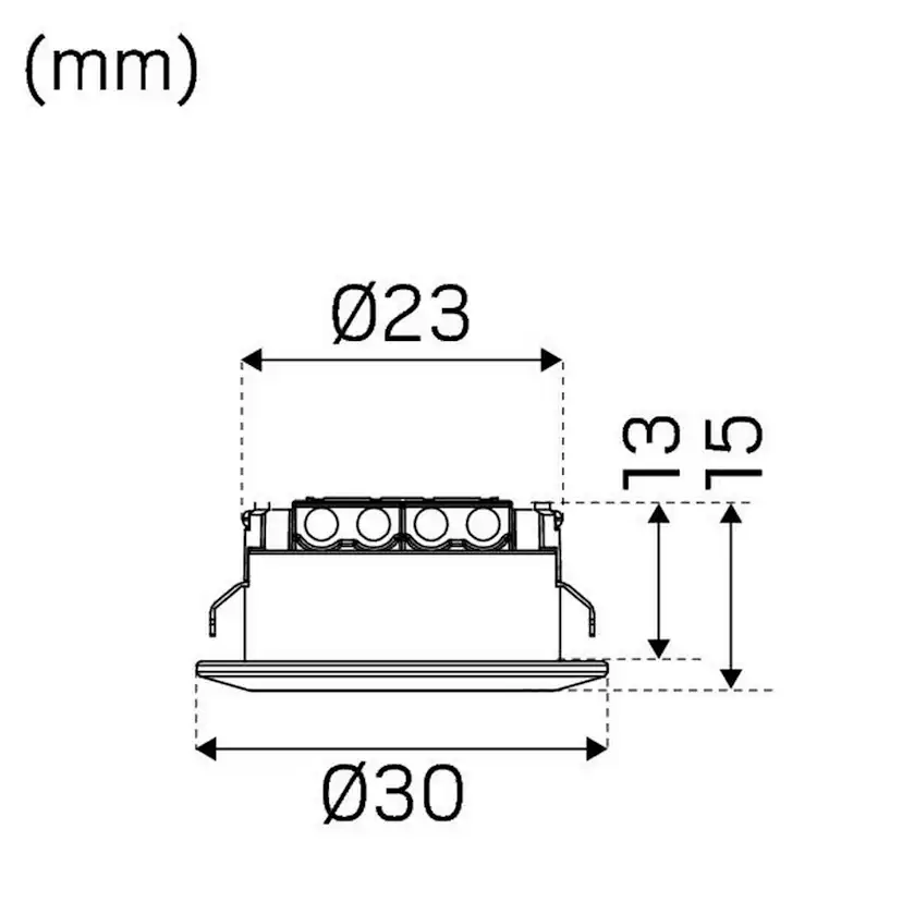 Downlight Hide-a-lite Core Smart 120°
