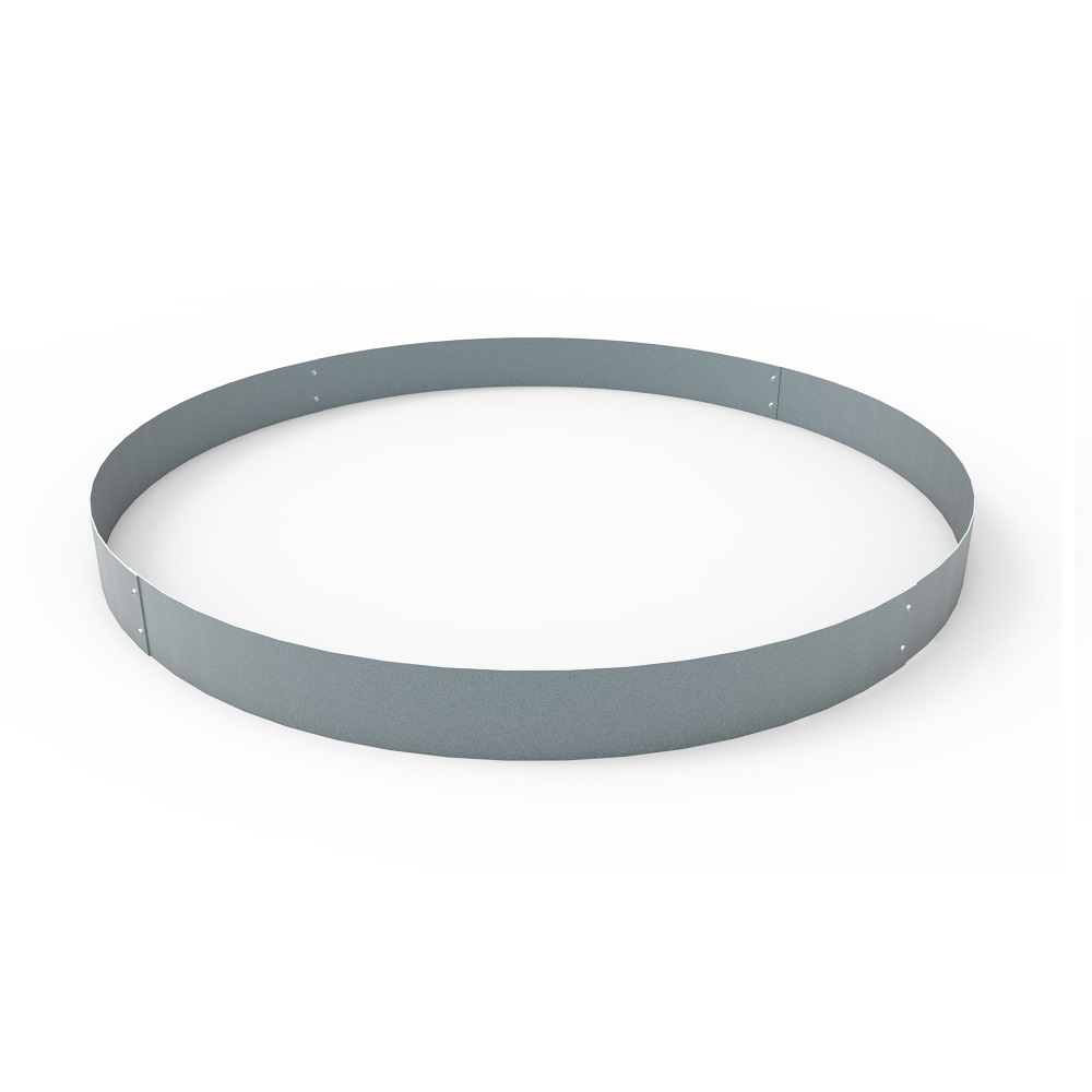 Planteringskant Flexigarden Aluzink 120 mm Cirkel