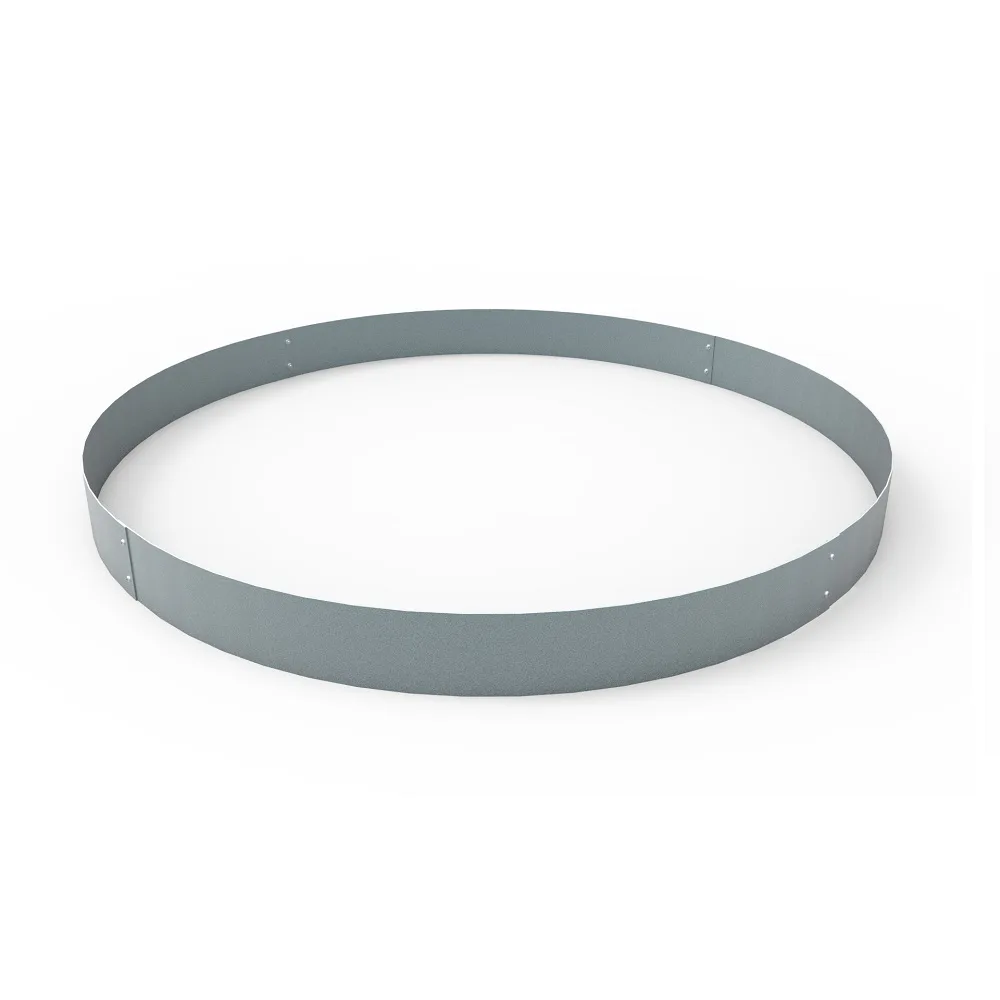 Planteringskant Flexigarden Aluzink 120 mm Cirkel