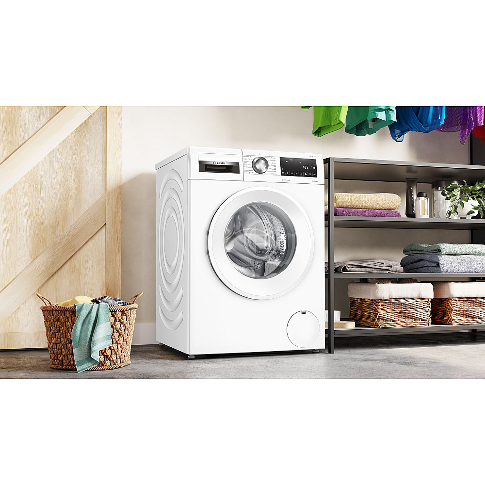 Tvättmaskin och Torktumlare Bosch WGG244ZMSN + WQG2420ASN Serie 6 Energisnål
